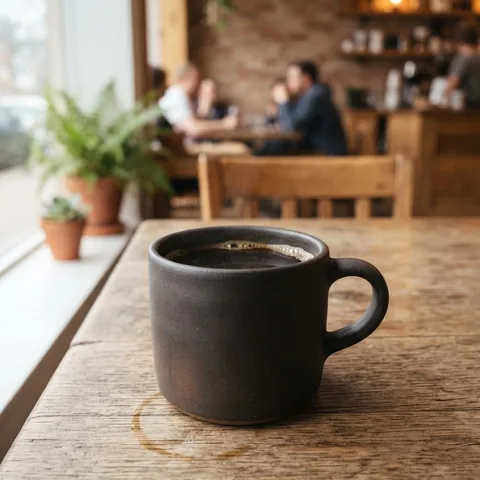 Uma xícara de café especial da Benilisa Coffee